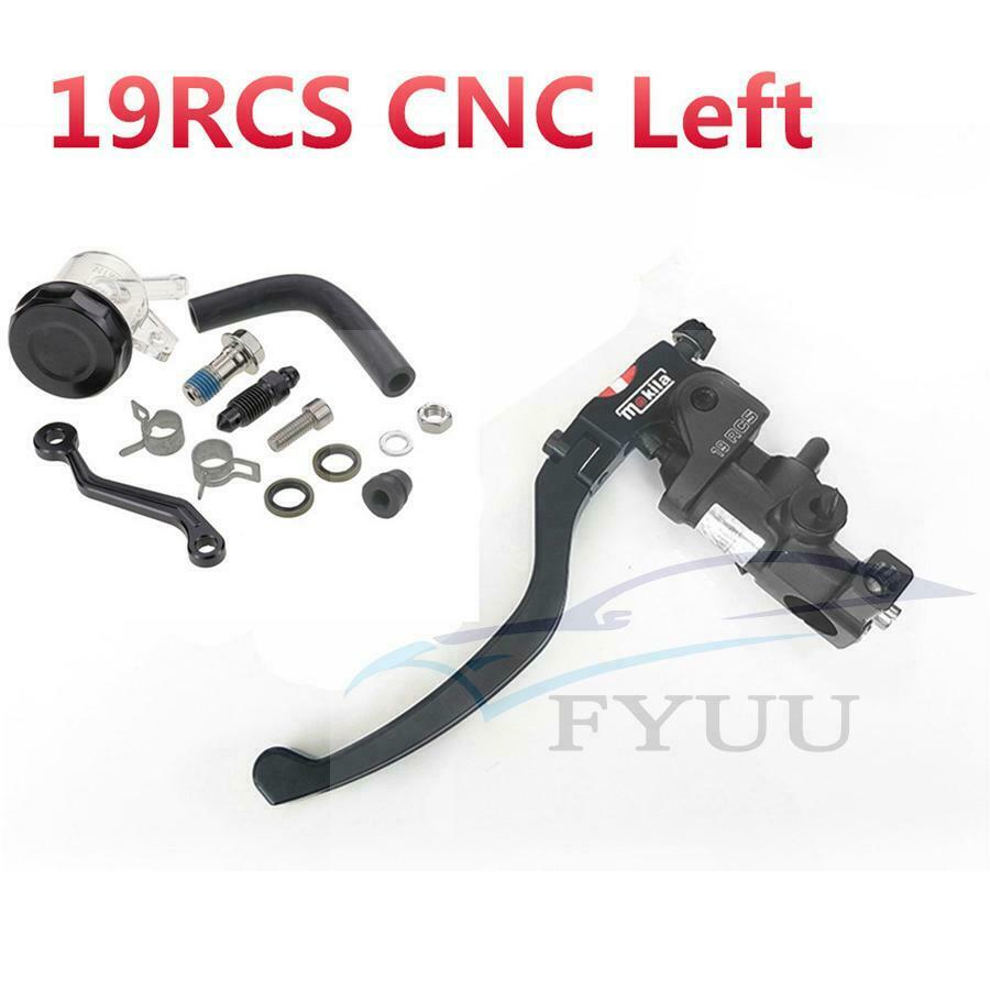 Motorcycle 19Rcs Brake Master Cylinder cable clutch radial brake pump 7/8" LEFT
