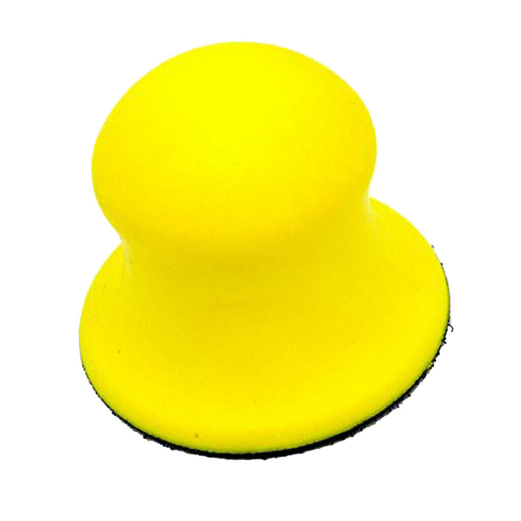 3 inch hand sanding block, nylon foam climbing sanding disc for
