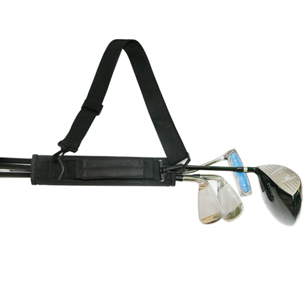 3 Pieces Golf Club Bag Mini Driving Range 3-5 Club Handbag Carry Case Tote