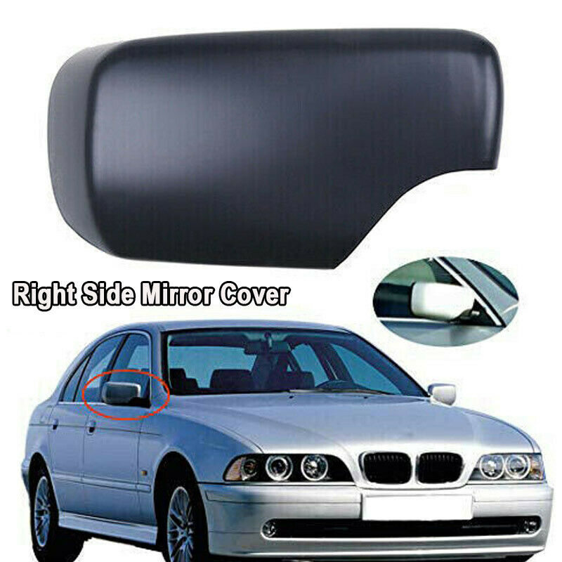 Passenger Right Side Mirror Cover Cap For BMW E46 E39 325i 330i 525i 530i 540i
