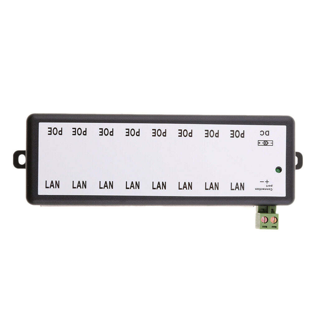 Multi Port Power Over Ethernet PoE Injector Passive Power Supply Module