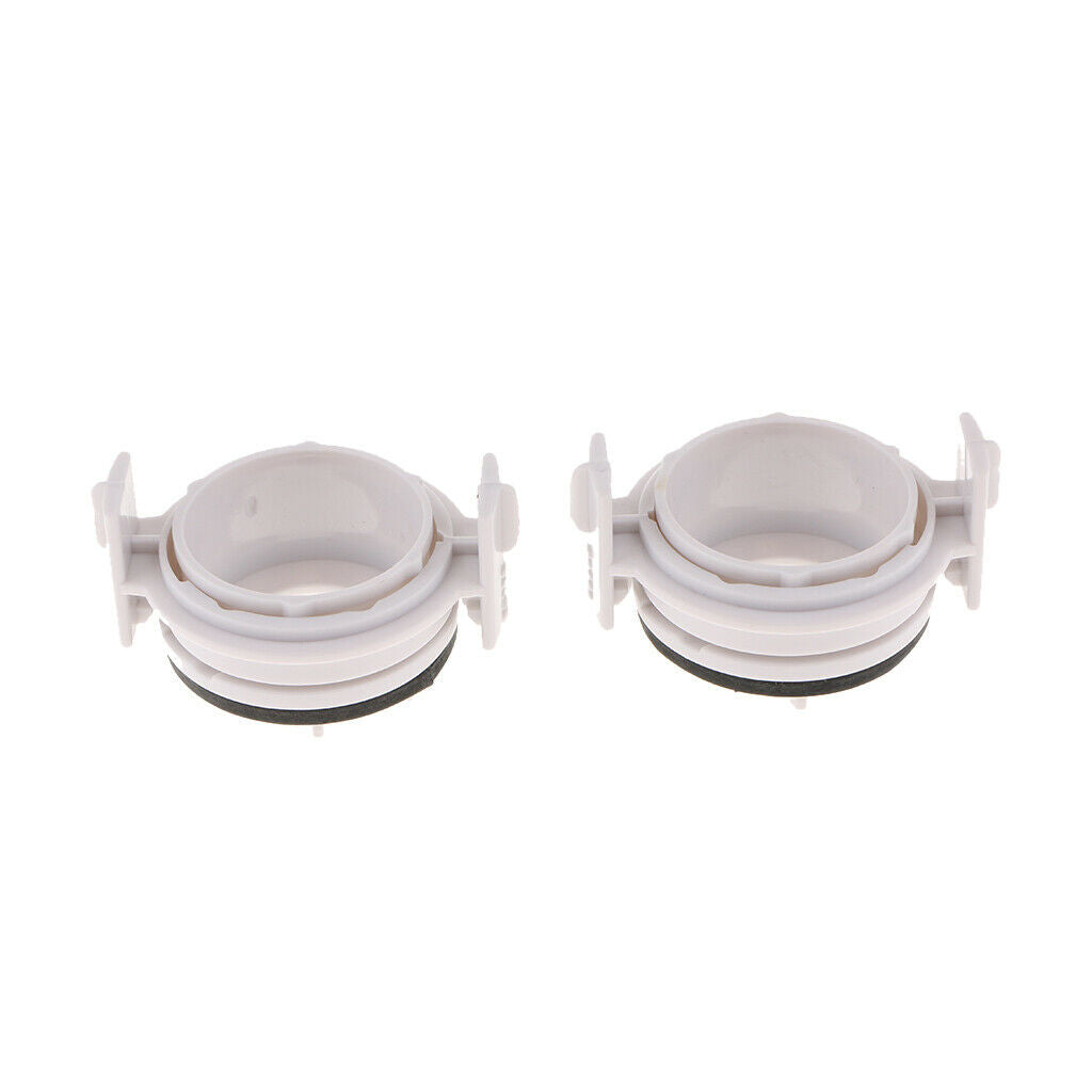 4Pcs HID Light Bulb Holder Adapter Retainers Lamp Clips H7 for BMW H03 E46