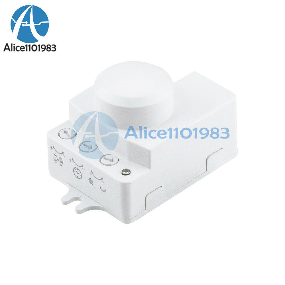 220V 5.8GHz Microwave Movement Motion Detector Sensor Switch For Light Hottest C