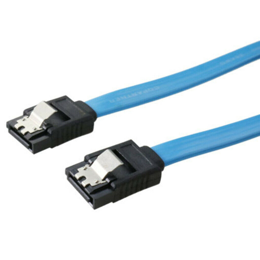 50X HDD 7 pin SATA 3.0 Data Extension Cable Copper Core Cord 1M/3.3ft 6Gb/s