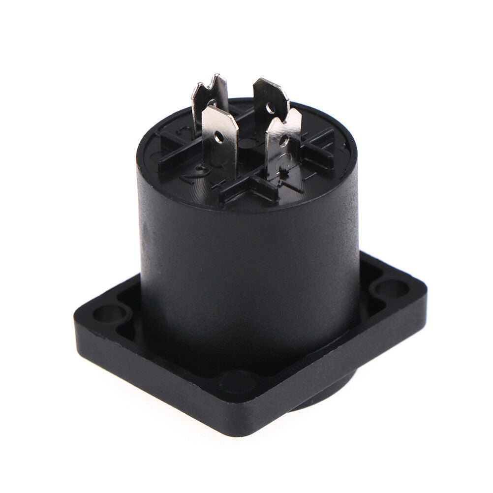 2x~Speakon female jackaudio speaker cable 4Pole panel chassis socket conne.l8