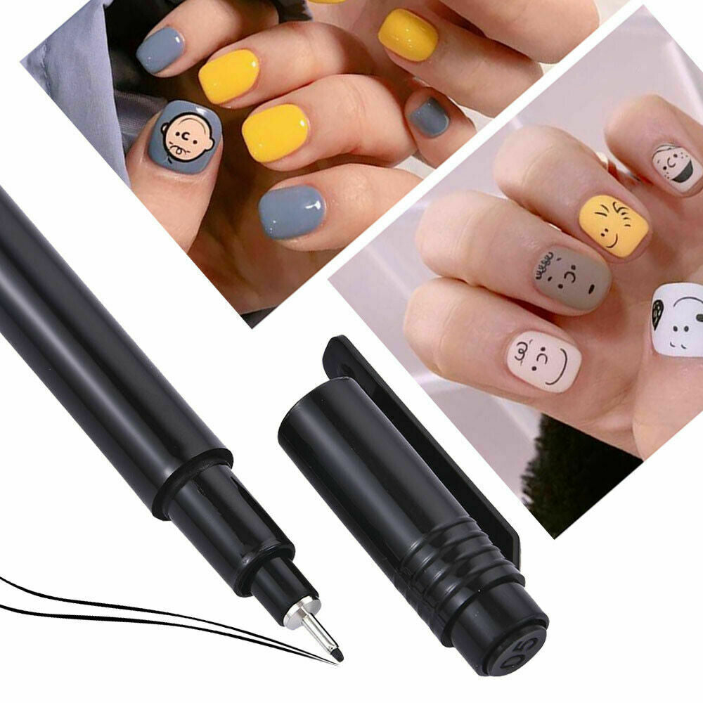1 x Nail Art Graffiti Pen Waterproof Painting Drawing Liner Brush Manicure Tool