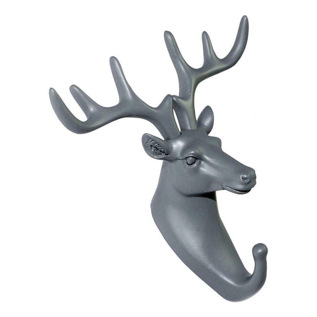 Nordic Style Wall Hook Rack Hanger for Hat Coat Keys Sundries Deer