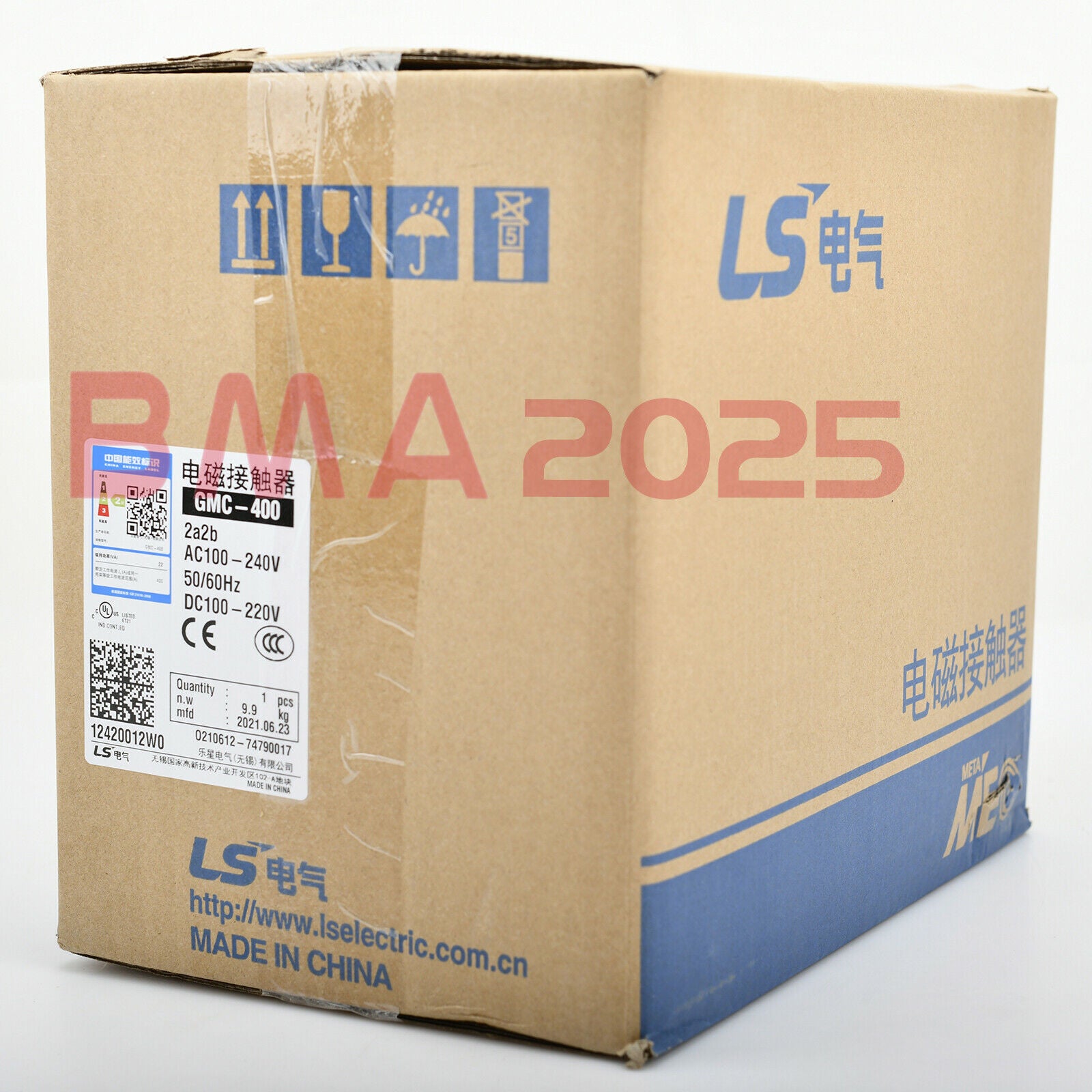 1PC New LS Contactor GMC-400 AC 220V GMC400 1year warranty DHL Free Ship