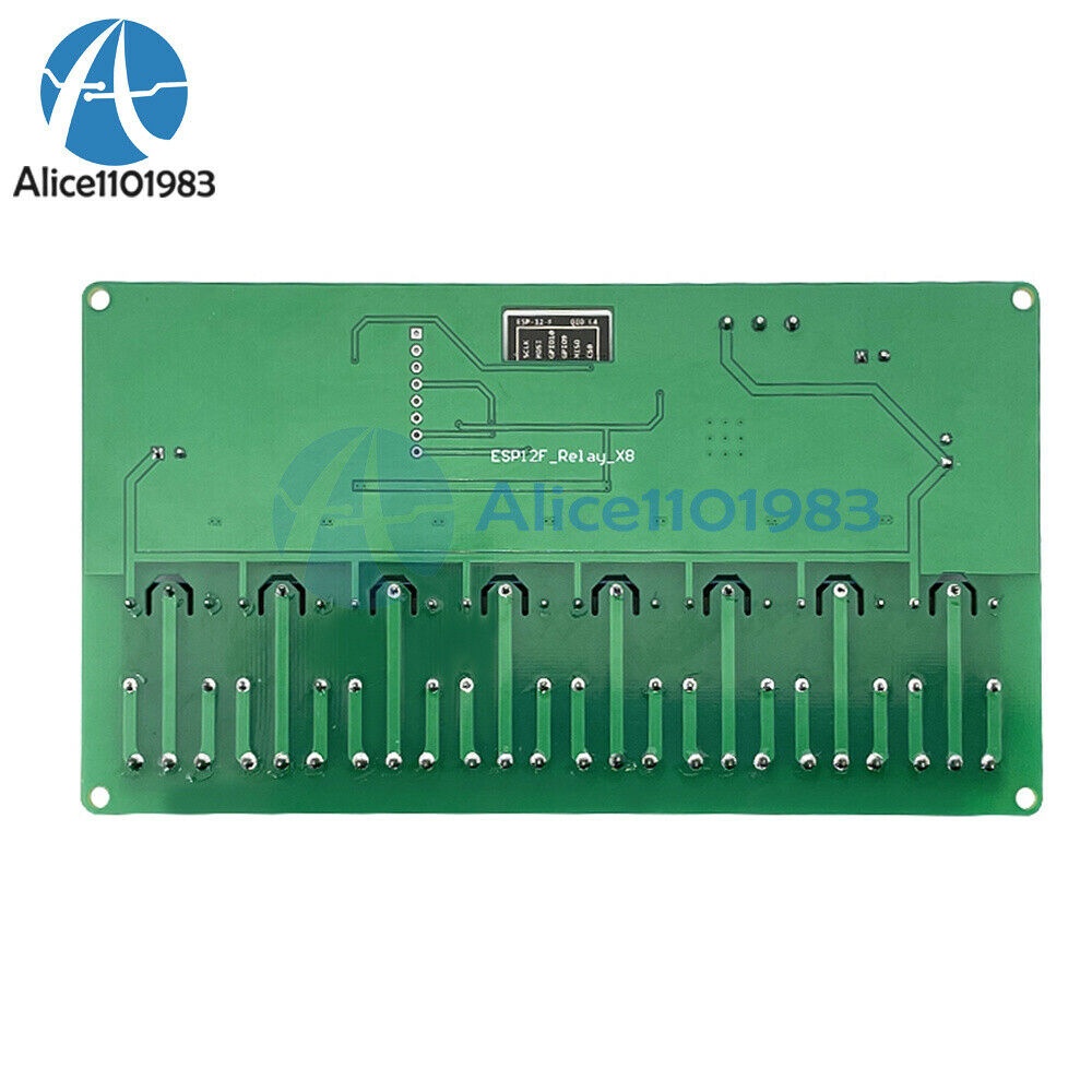 DC 5V DC 7-28V ESP8266 WIFI 8 Channel Relay Module ESP-12F Development Board