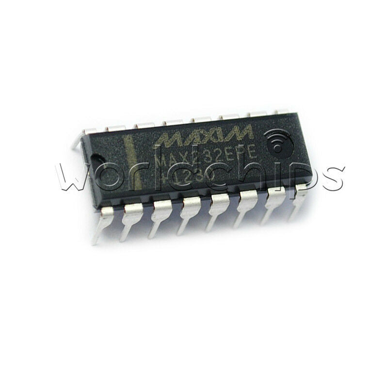 50Pcs MAX232 RS232 IC 232 DRIVER RECEIVER TTL Converter Best