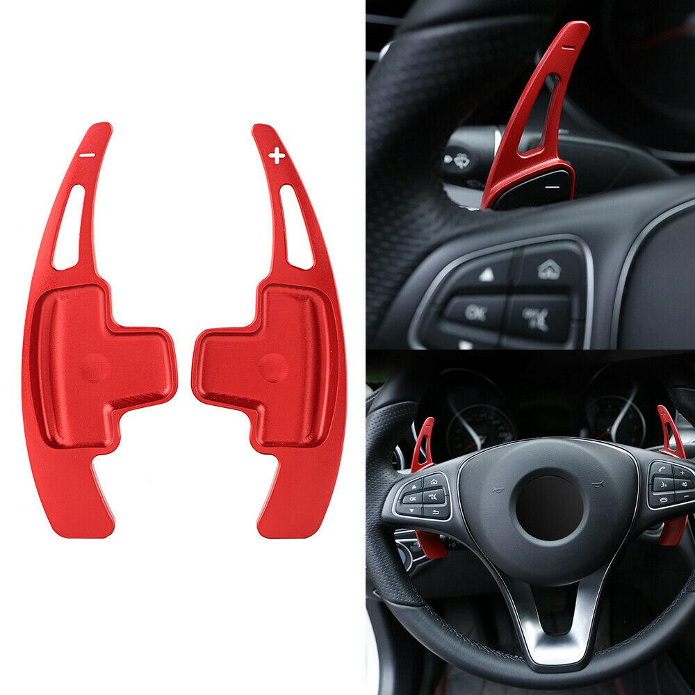 Aluminum Steering Wheel Shift Paddle Shifter For Mercedes-Benz A B E R Class
