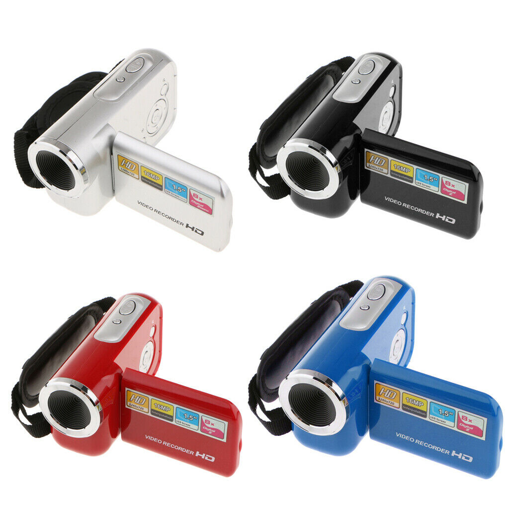 1.8" CMOS Sensor Digital Camera 720P Video Recorder 8xZoom DV Camcorder #4