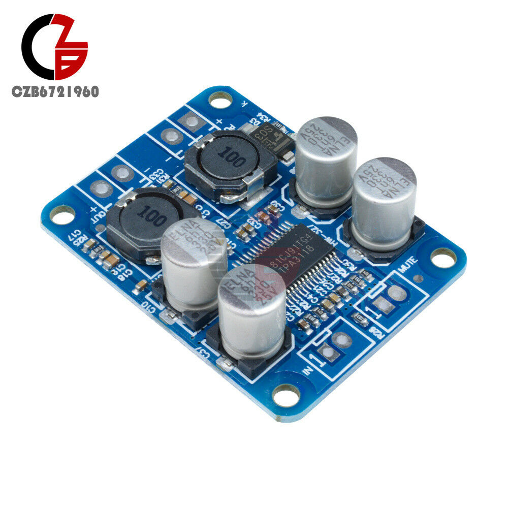 TPA3118 BTL 60W Mono Digital Audio Power Amplifier Board Module DC 12V-24V