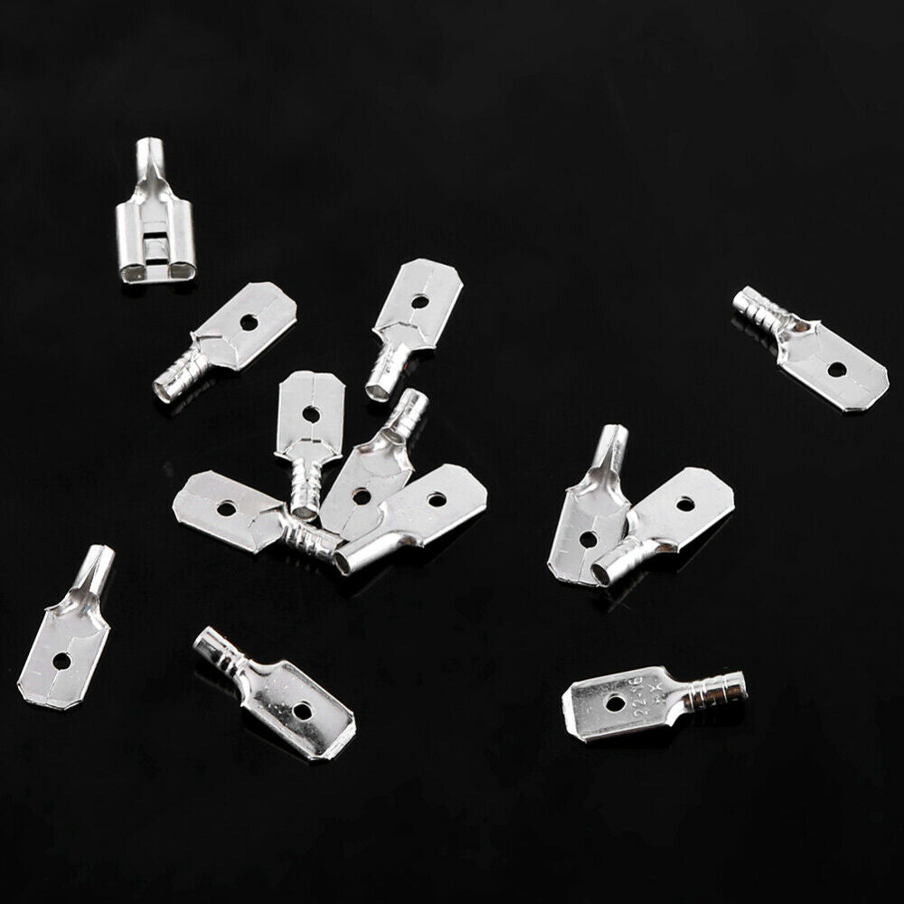1000pcs Assorted Crimp Spade Terminals Insulated Electrical Wire Connectors