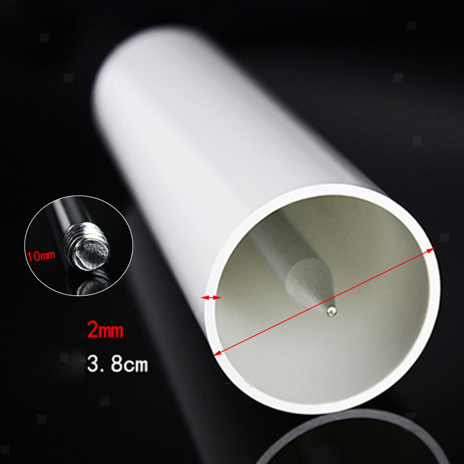 Fishing Rod Pole Holder Insert Ground Reinforced PVC Detachable Fishing