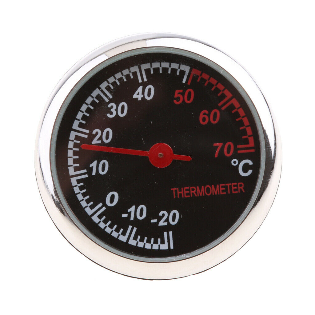 3pcs Mini Electronics Thermometer Hygrometer Clock Car Portable Diagnostic and
