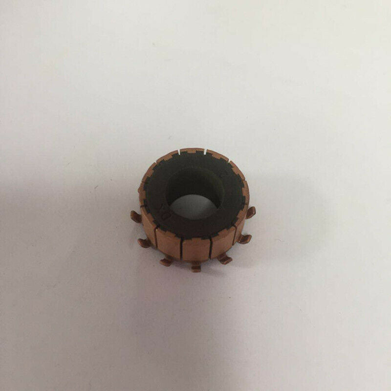 1PC 10mm Inner Dia 19mm Outer Dia 10mm Height 12P Teeth Copper Motor Commutator
