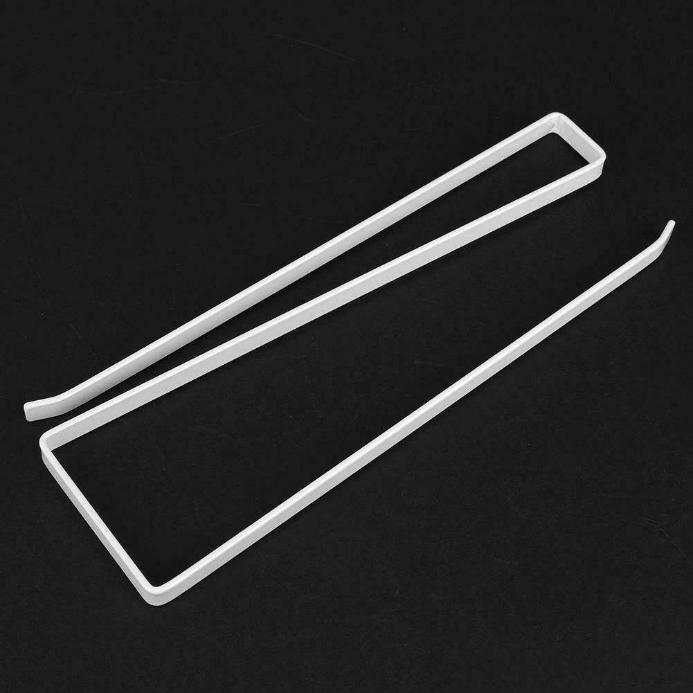 Kitchen Cabinet Door Rack Toilet Paper Towel Shelf Household Organizer @