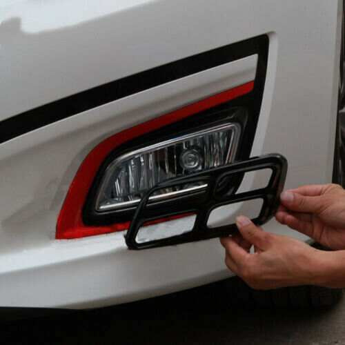 2xQuad Eye Front Bumper Fog Light Bezel Cover Frame Fit For Kia K5 Optima 14-15