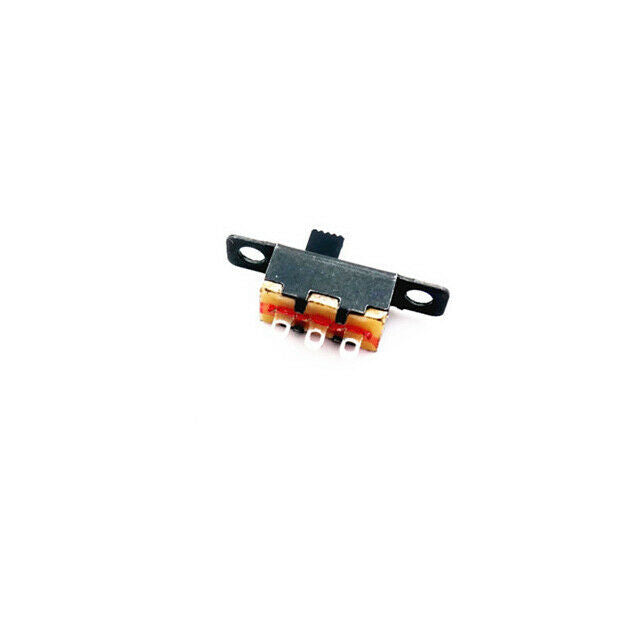 PK50 ON/ON 2 Position SPDT Mini Panel Mounted Slide Switch SS12F15-G3 DC 50V 1A