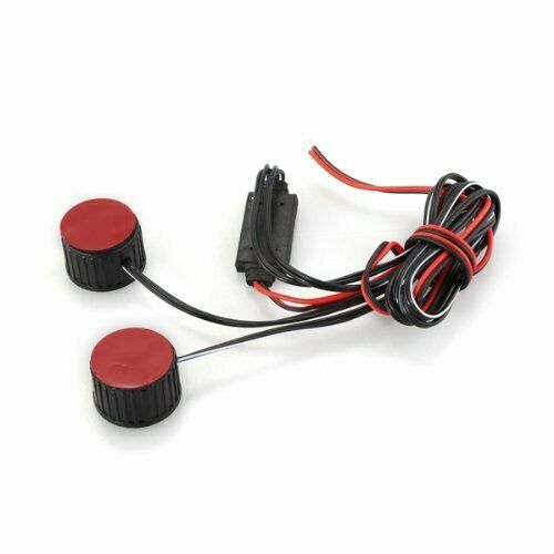 White 2 LED Flashlight Strobe warning light strobe light brake 3W L4G5G5