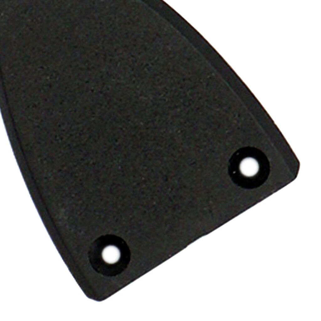 5x Black Truss Rod Covers 3 Screw Holes Style for Folk/Electric Guitar Parts
