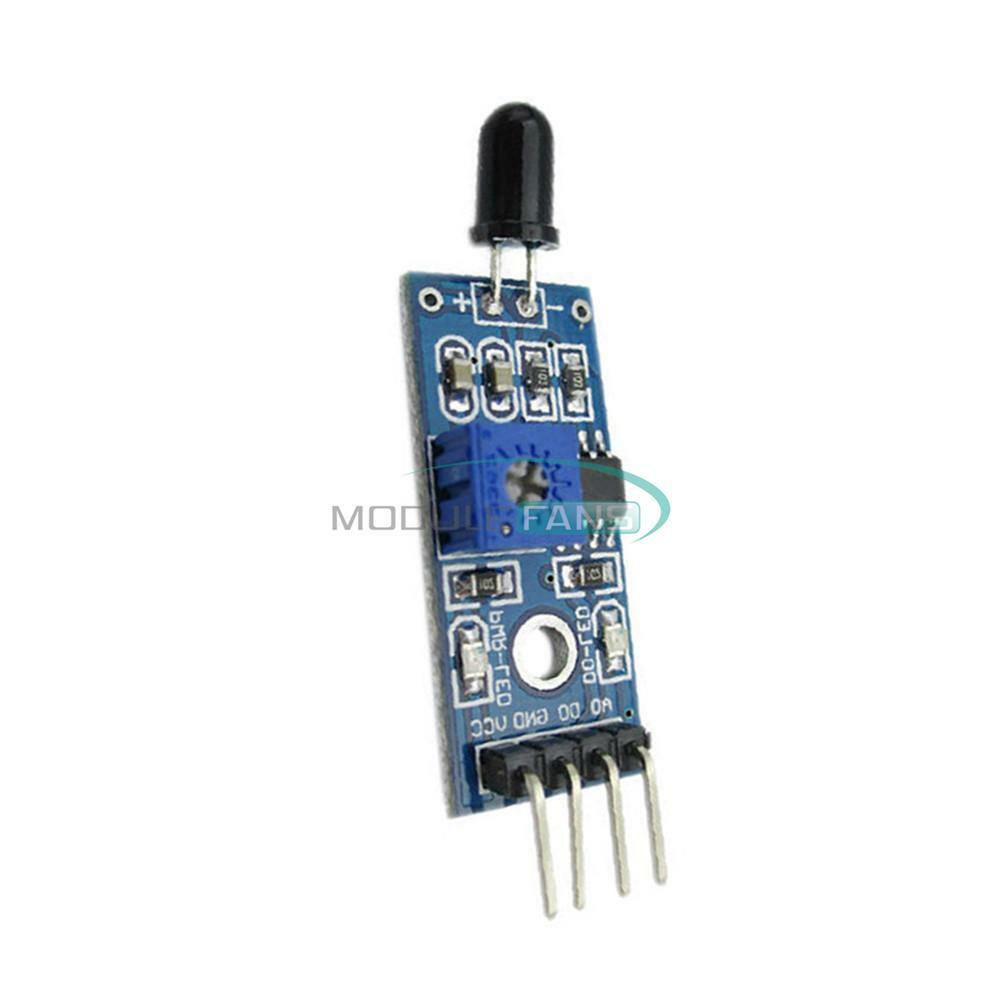 5PCS 4PIN Flame Detection Sensor IR Infrared Receiver Control Module top