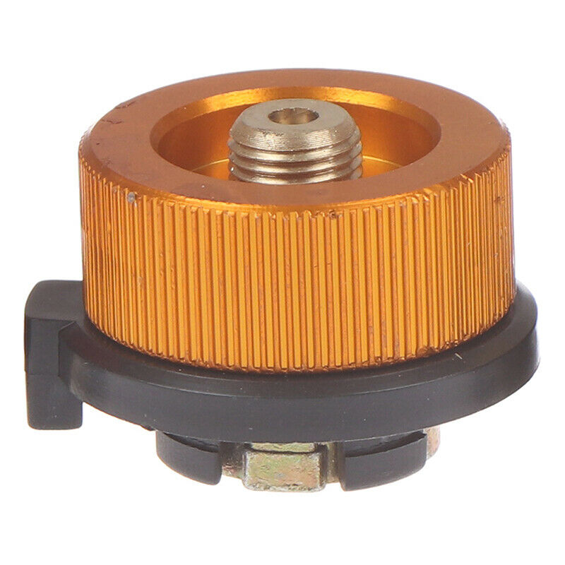 Camping Stove Butane Gas Metal Adapter Convert Fuel Canister..l8