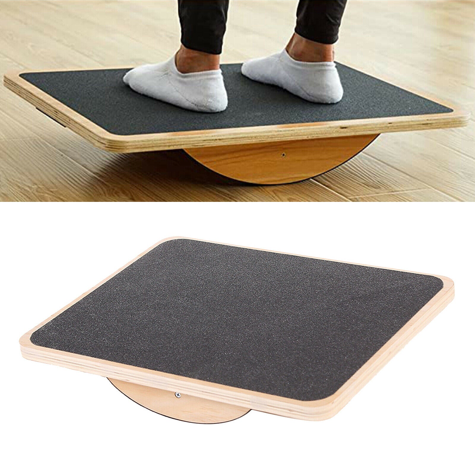 Pro  Non-slip Wood Balance Board