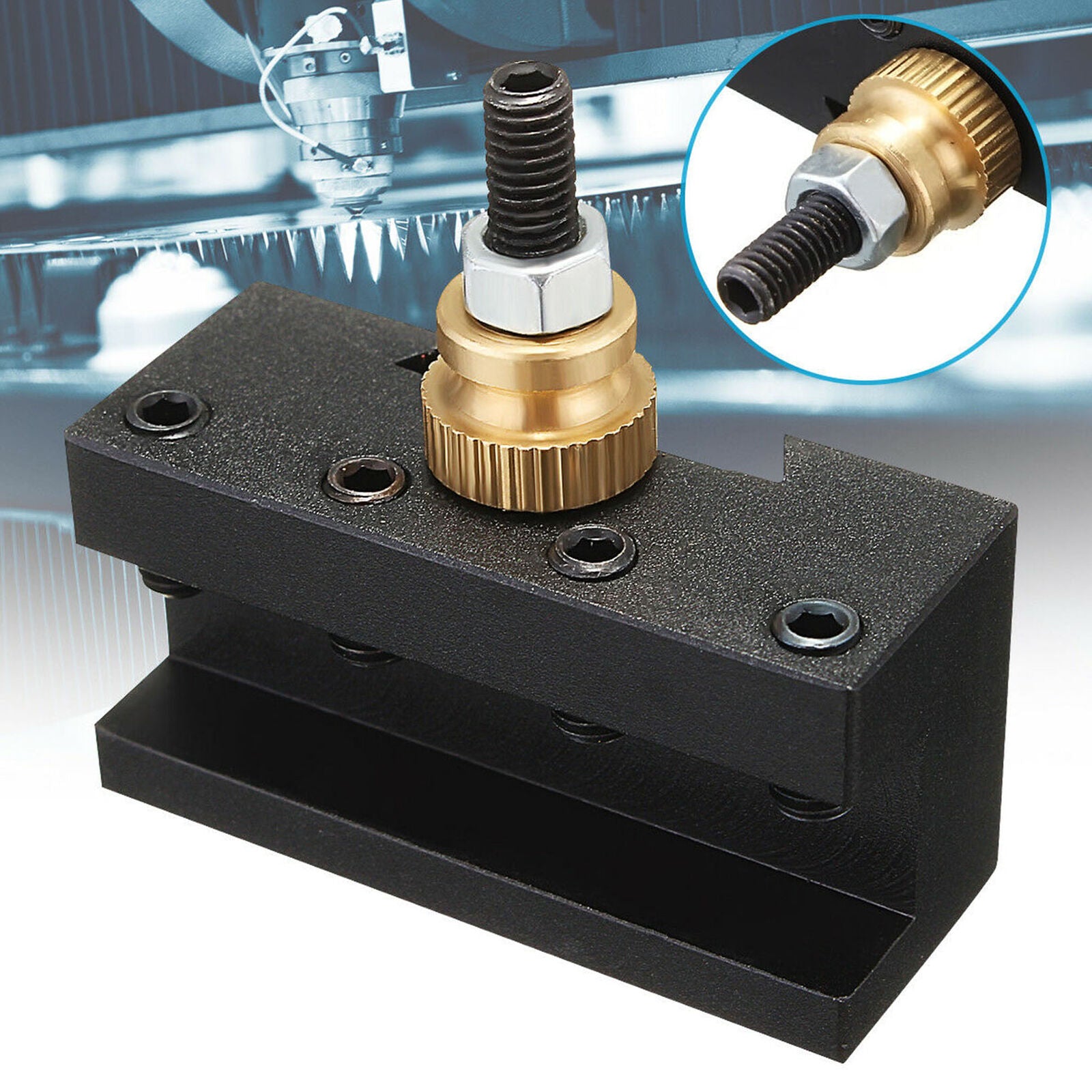 Mini Lathe Quick Change Tool Post Turning Face Milling Cut Tool Holder