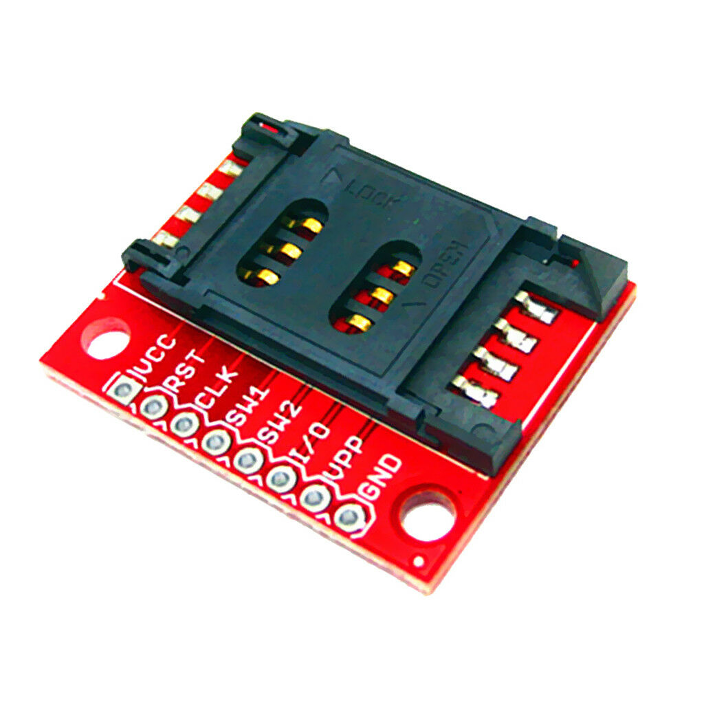 1 piece SIM Card Socket Breakout Module Sensor Module Development Board
