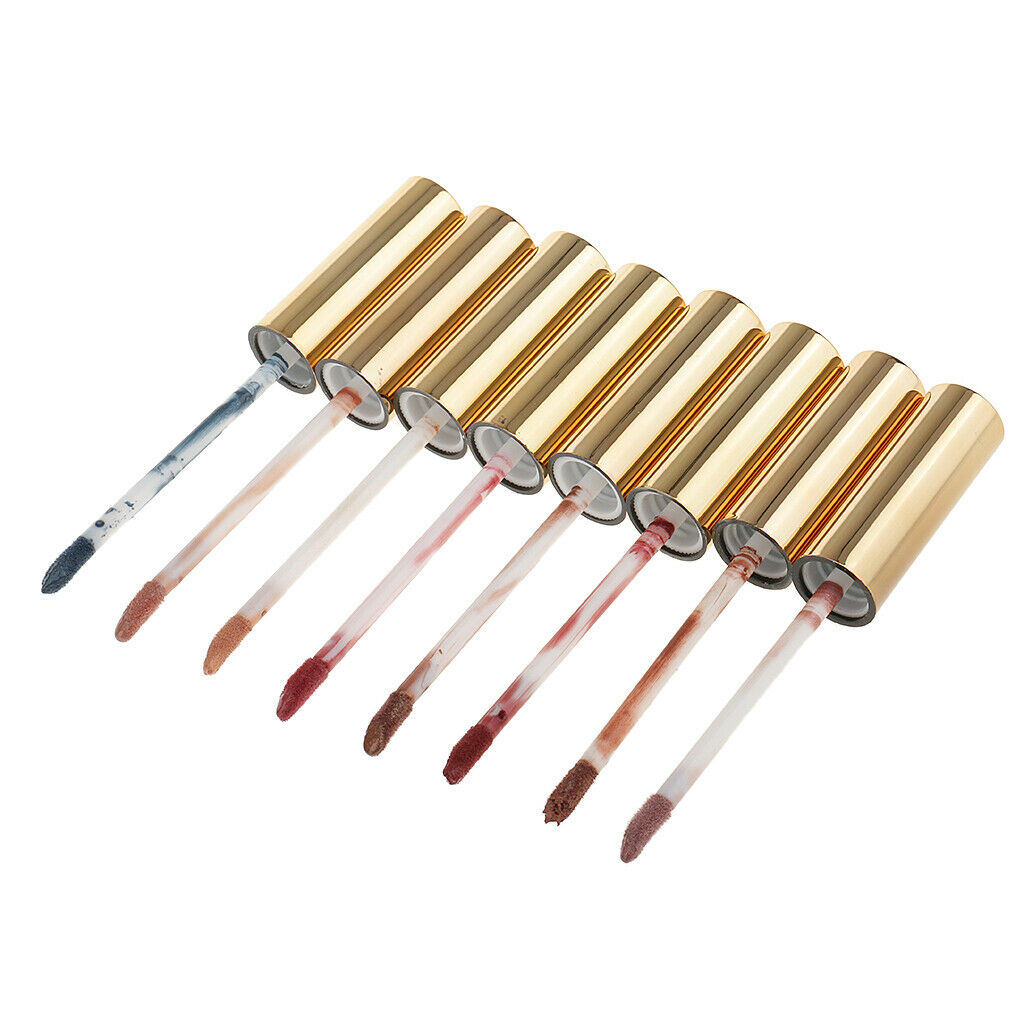 16 Colors Long Lasting Matte Metal Lipstick Liquid Pencil Lip Gloss Makeup