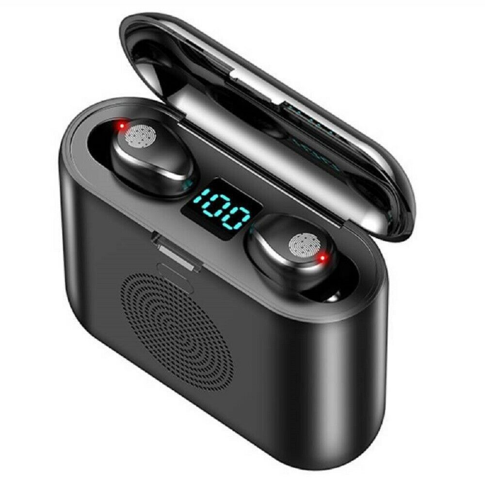 2021Bluetooth 5.0 Wireless Earbuds Headphone Stereo Headset Noise Cancelling