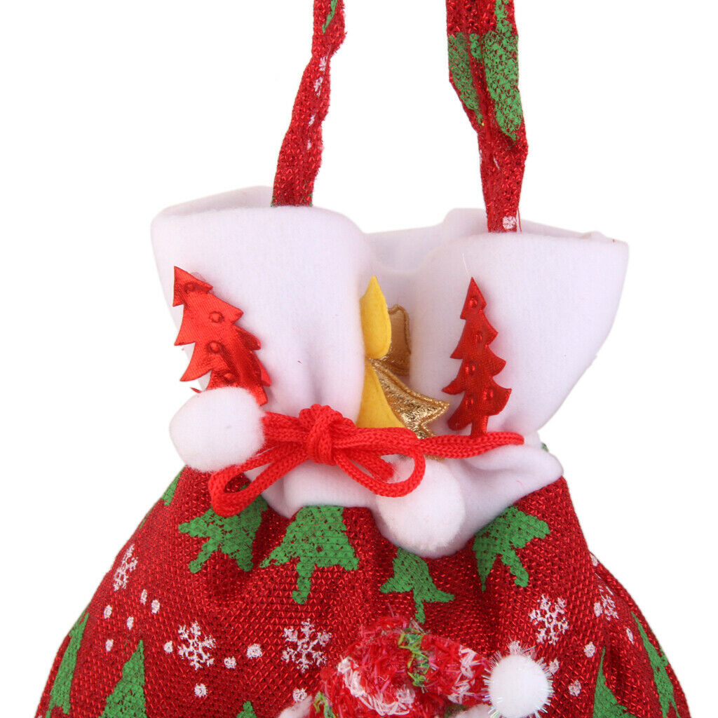 Christmas Tree And Snowman Candy Applique