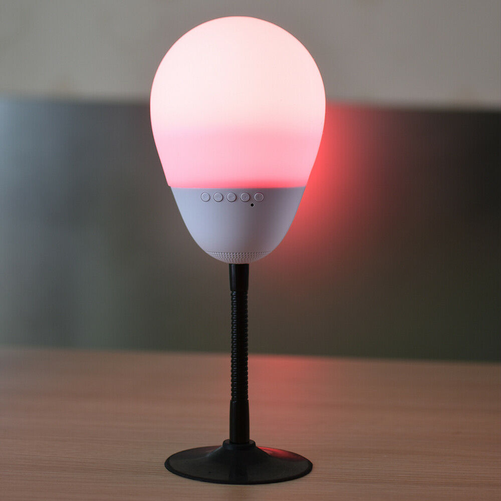 Smart LED Light Speaker Funny Voice Hit Decompression Pressure Release Speaker