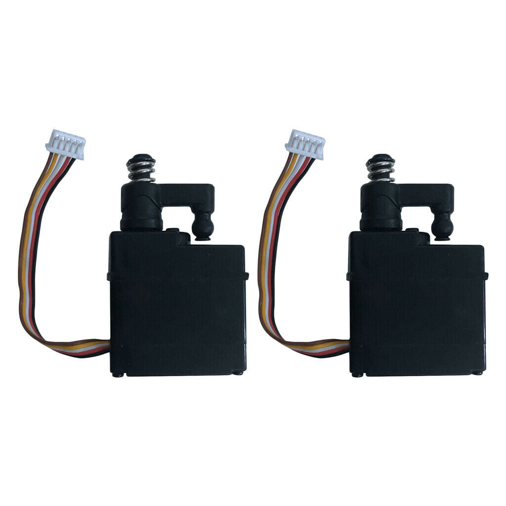 2 Packs RC Servo Steering Gear for 9130 1/16 Rock Crawler DIY Upgrade Parts