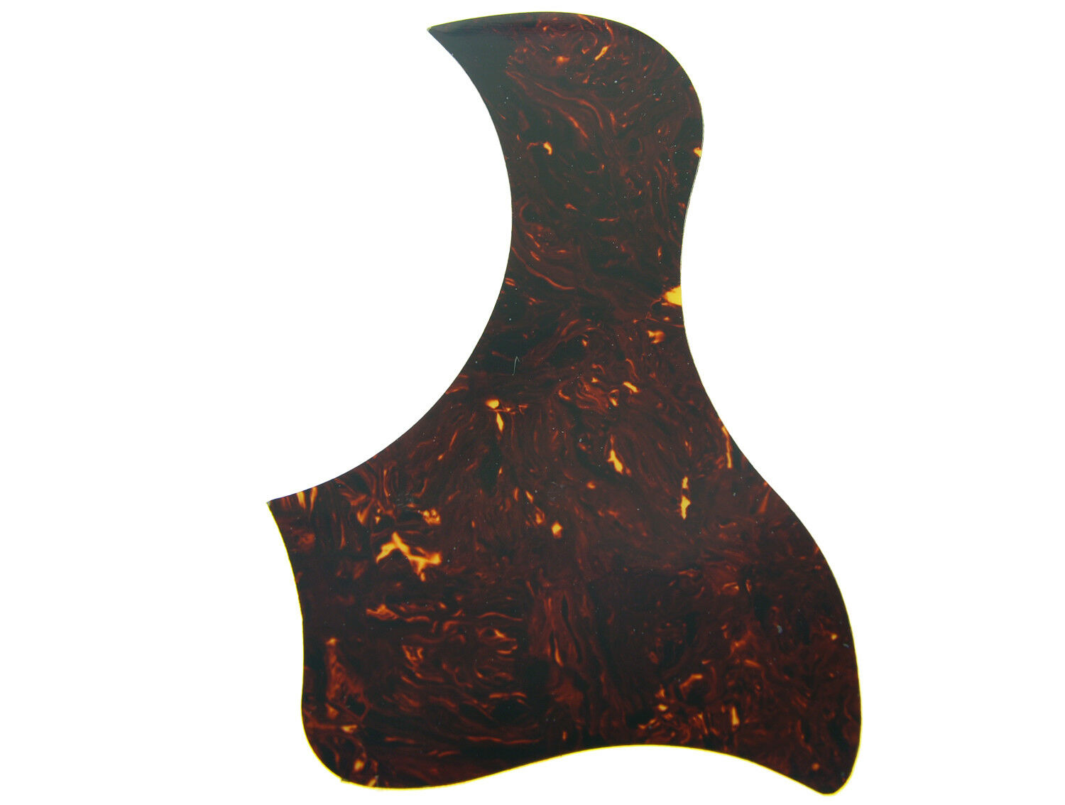 HummingBird Acoustic Guitar Pickguard Adhesive Scratch Plate Dark Tortoise