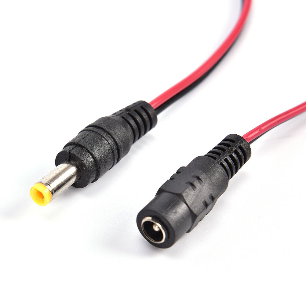 5PCS 5.5x2.1mm Male DC Power Socket Jack Plug Connector Cable 12V Pi.l8