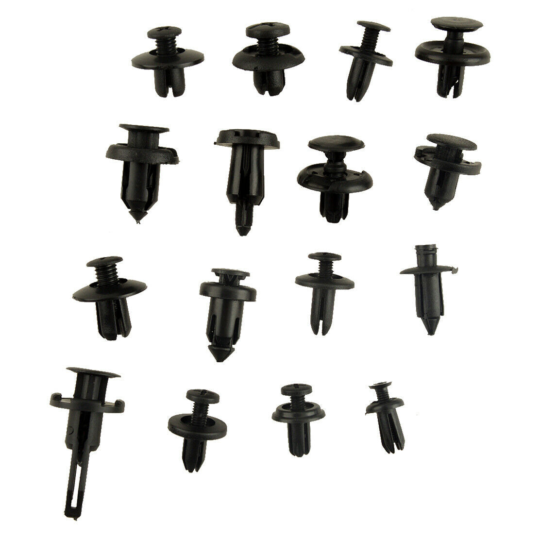 635pcs/kit Car Body Retainer Clips Push Trim Pin Rivet Fender Bumper Fastener tn