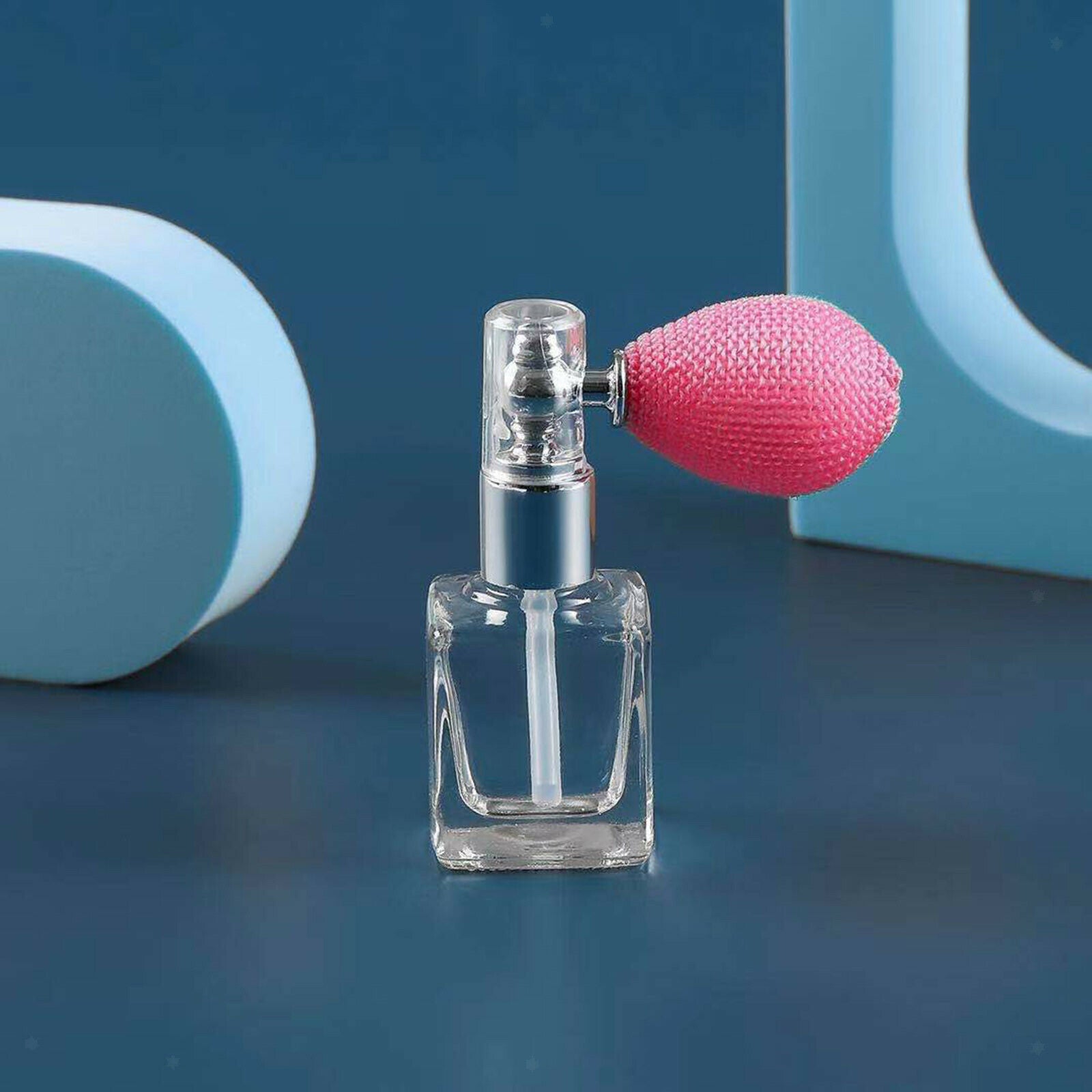 Highlighter Powder Spray Bottle Glitter Face Beauty Makeup Spray Square