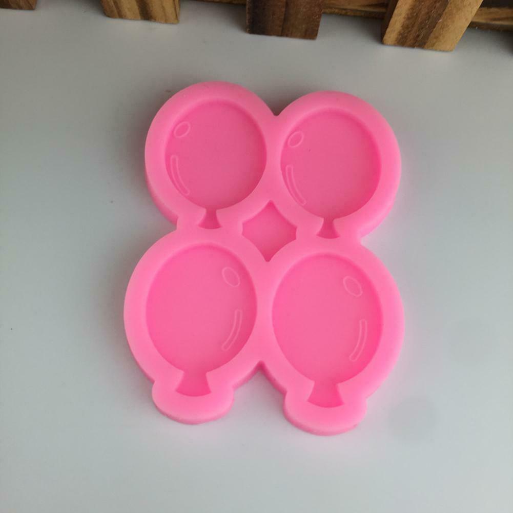 Candy Clay Fondant Tool Balloon Shapes Lollipop Birthday Silicone Molds hot