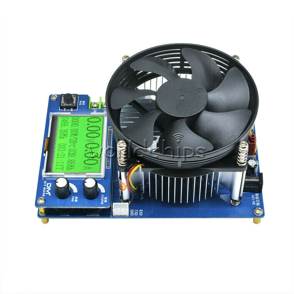 USB Intelligent Electronic Load 150V 10A 150W Battery Discharge Capacity Tester