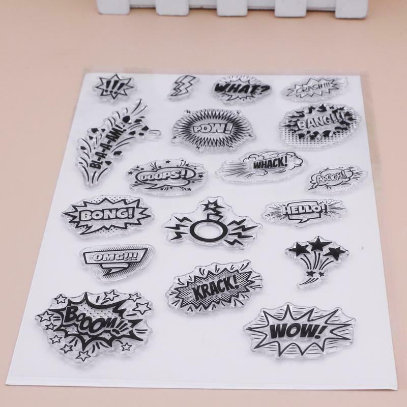 Wow Silicone Clear Seal Stamp DIY Scrapbooking Embossing Photo Album Decorative