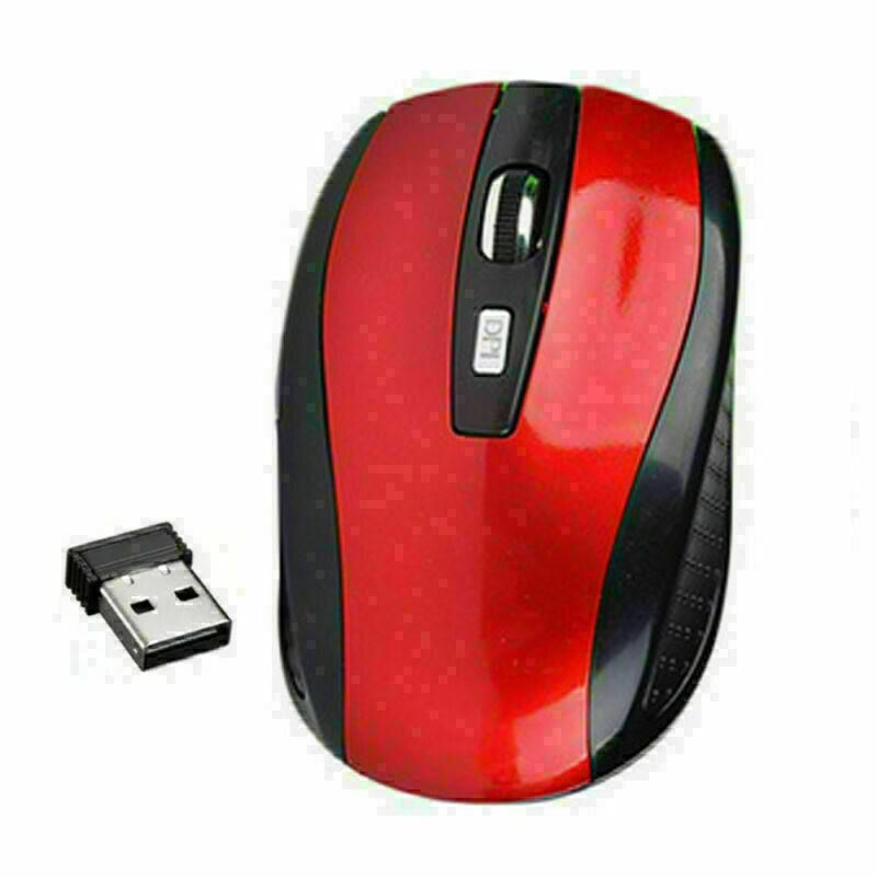 Hot 24 GHz Wireless Mouse 5 Buttons Optical Wirele Mausus I3D3 Com