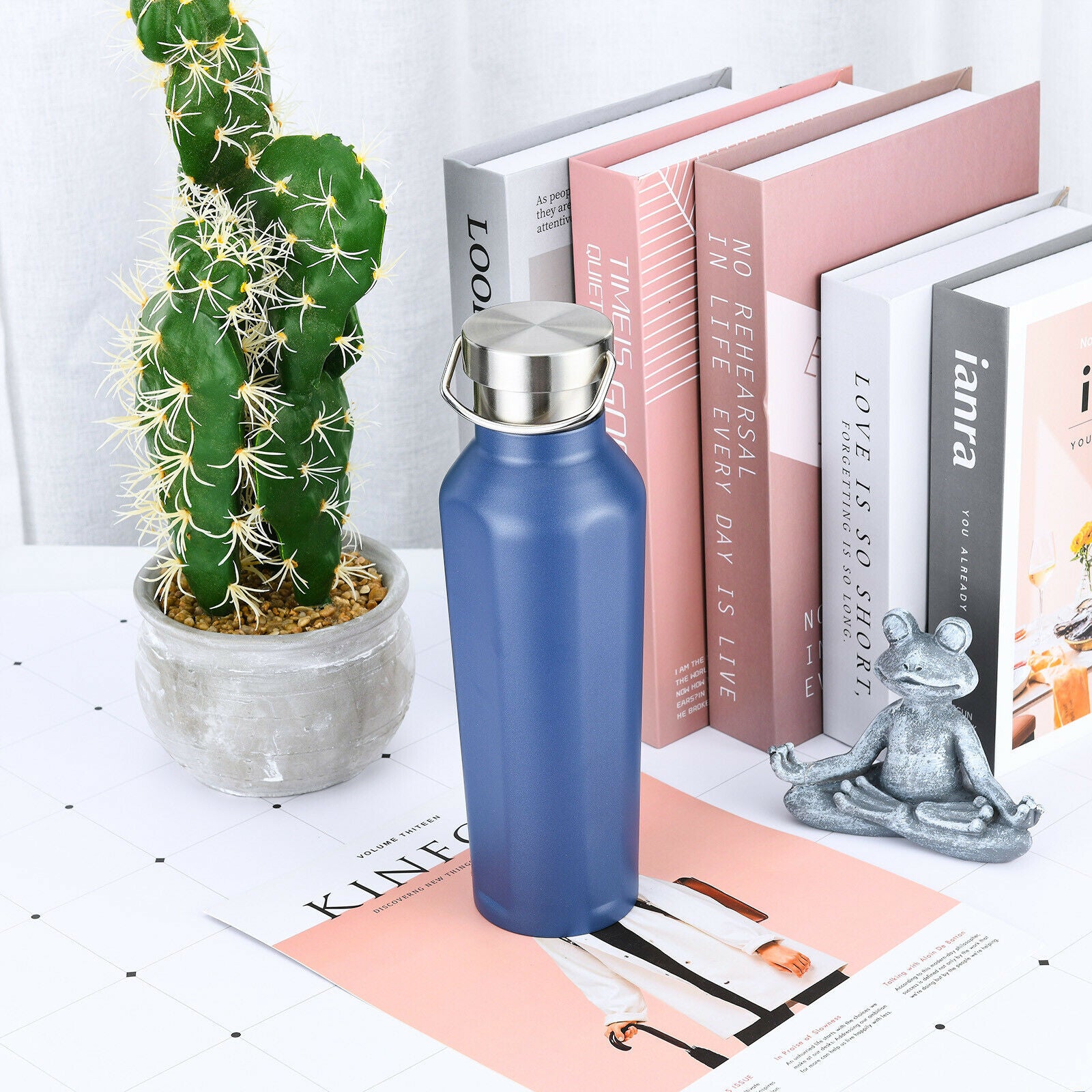 Stainless Drinking Bottle Camping Brand New Mug 500ML Hot And Cold Water Bottles