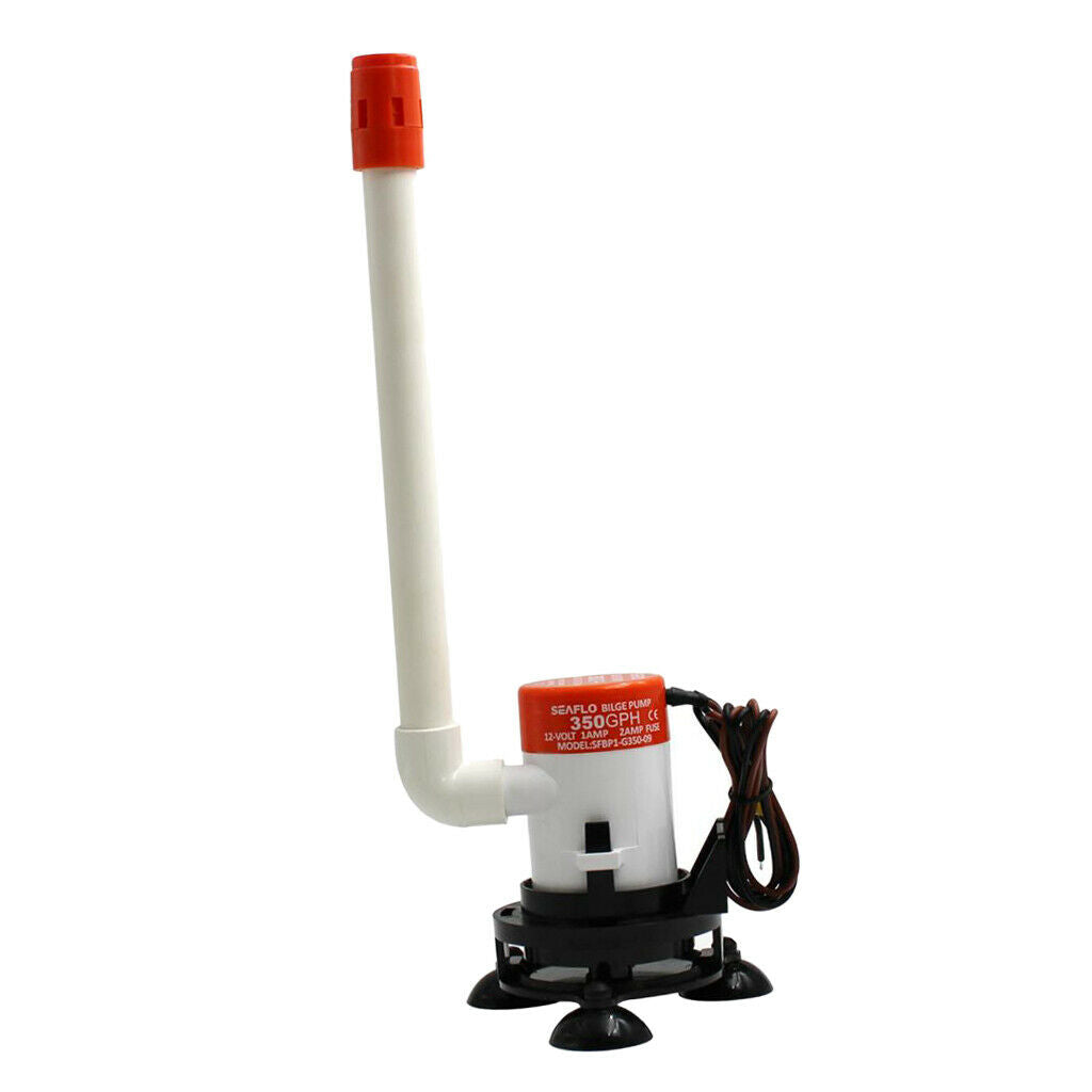 12V 350 GPH Mini Electric Boat Bilge Water Pump for Boat Marine RV