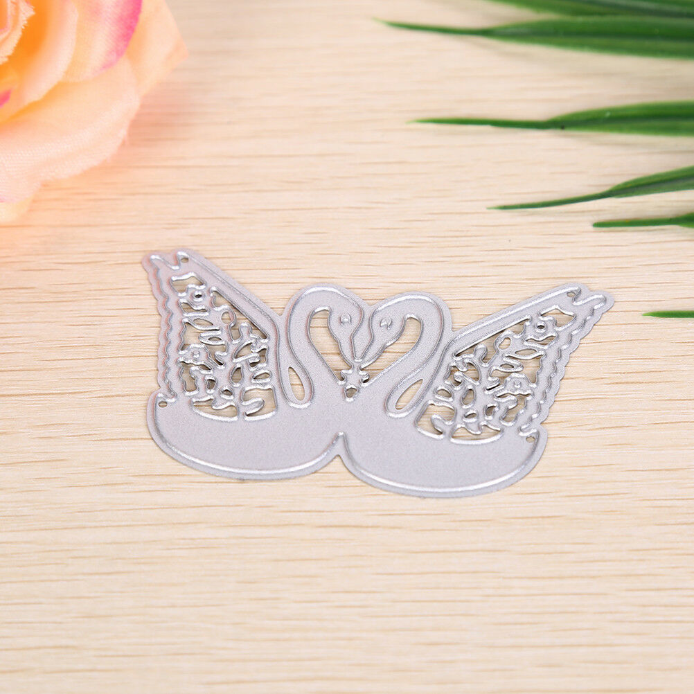 Swan Metal DIY CuttingDies Stencil Scrapbook Album PaperCard Embossing Cra.l8