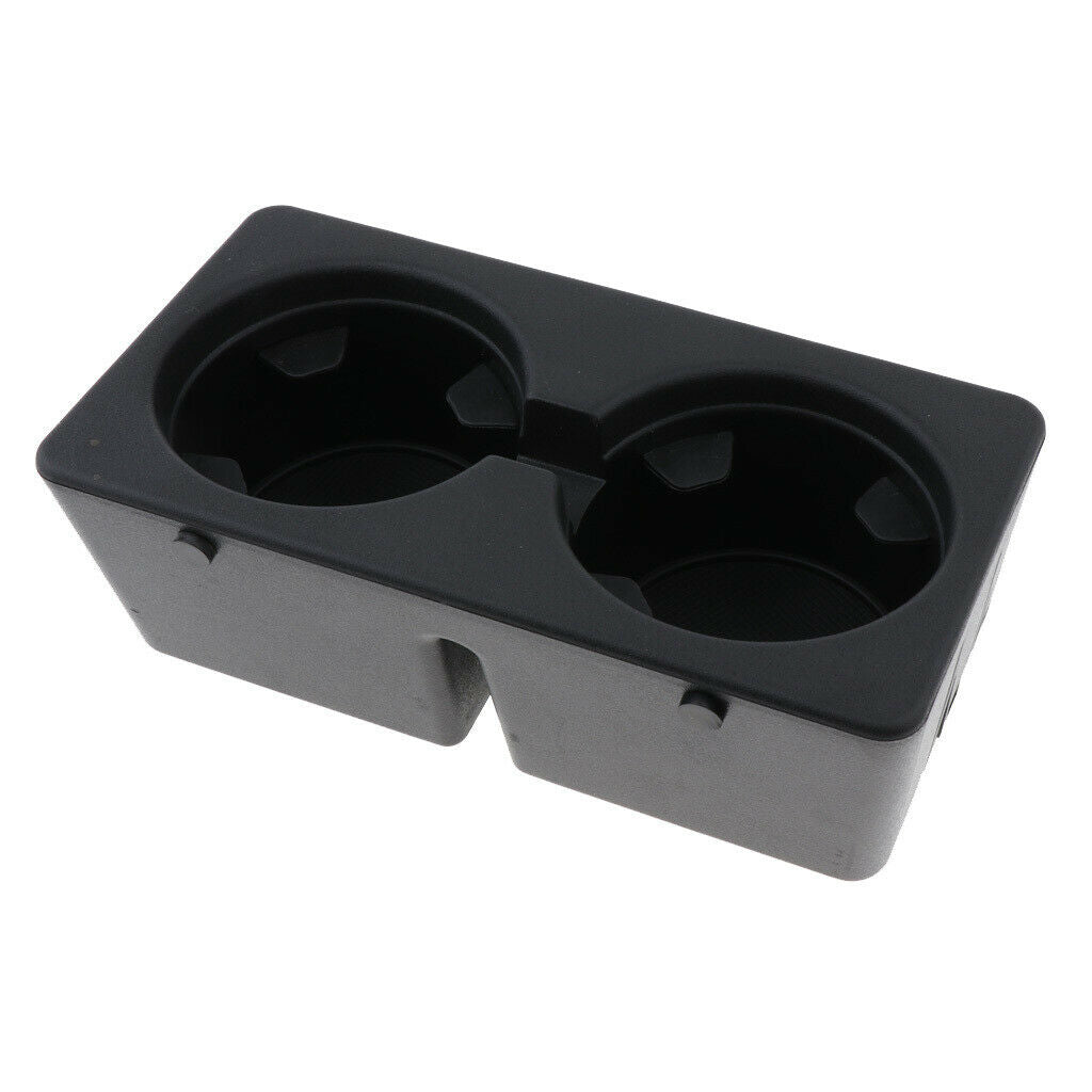 Dual Cup Holder Insert, for GMC Sierra 2007-2014, Replacement 19154712 Floor