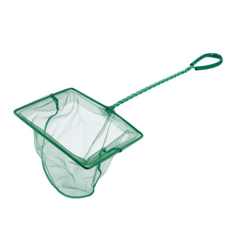 Nylon Aquarium Fish Shrimp Net Meshy, 6-inch, Green J3G6