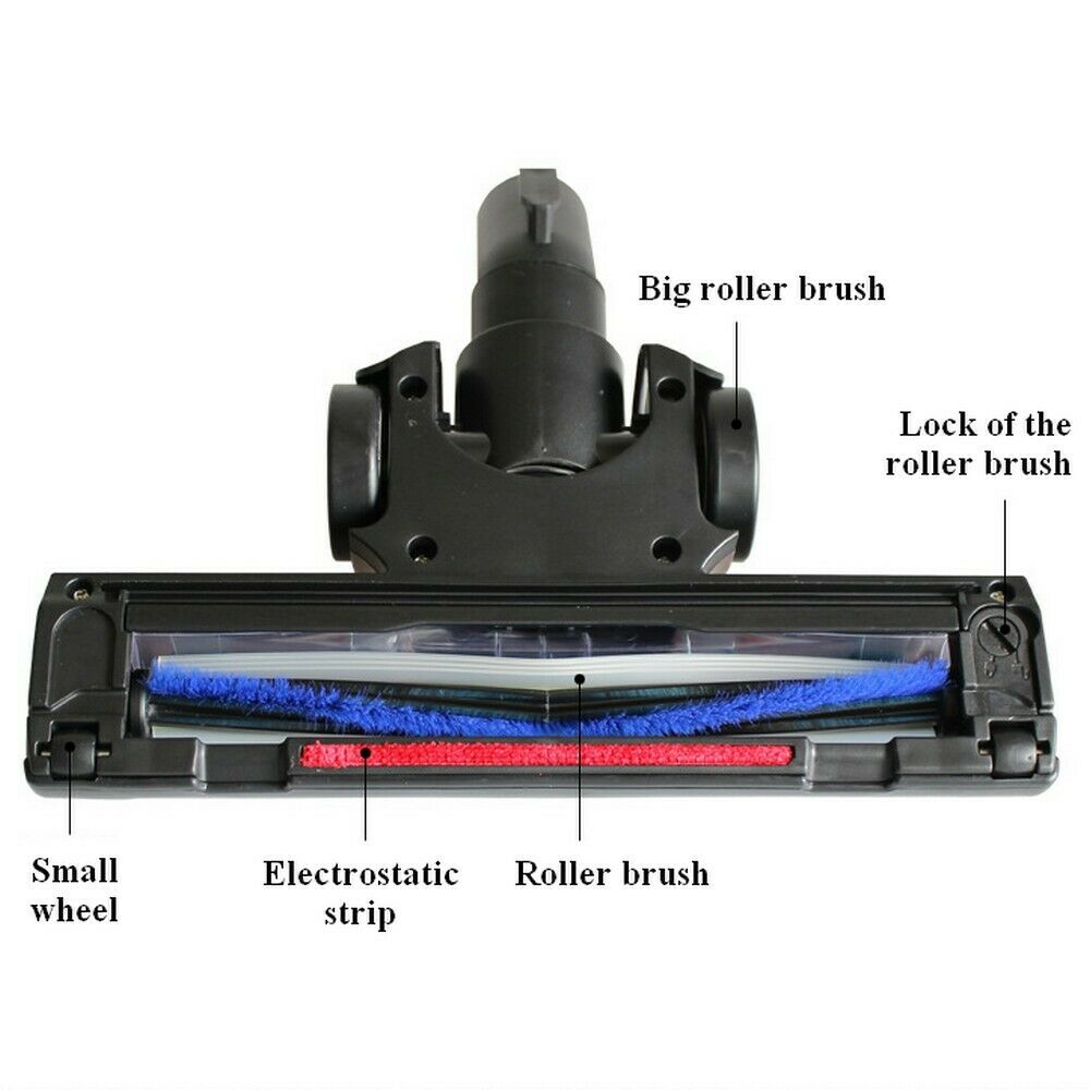 1x Universal Vacuum Cleaner 32mm Carpet Floor Tool Brush Attachment Head Replace